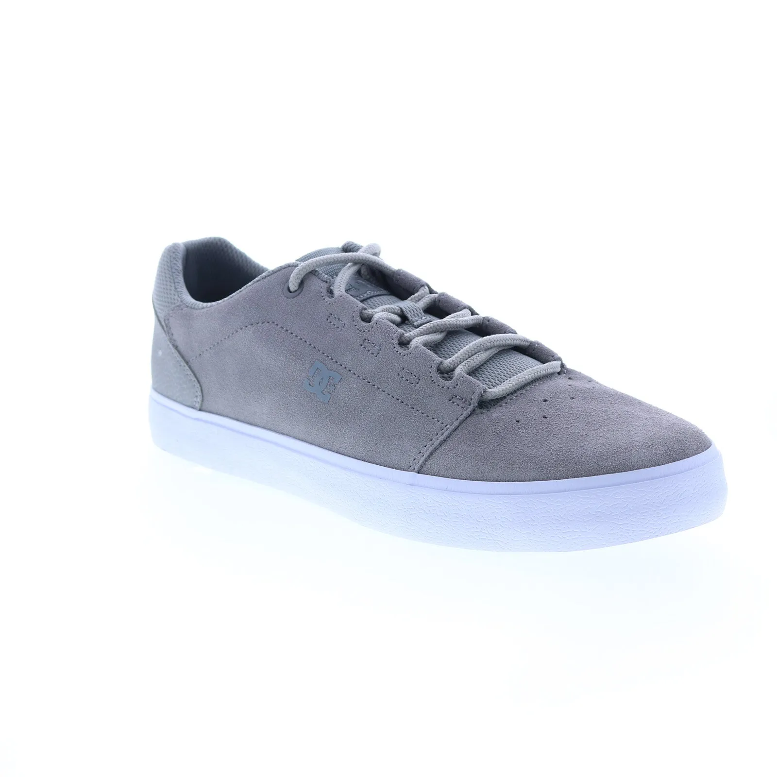 Men's Gray Suede Skate Sneakers - DC Hyde ADYS300580-CO5