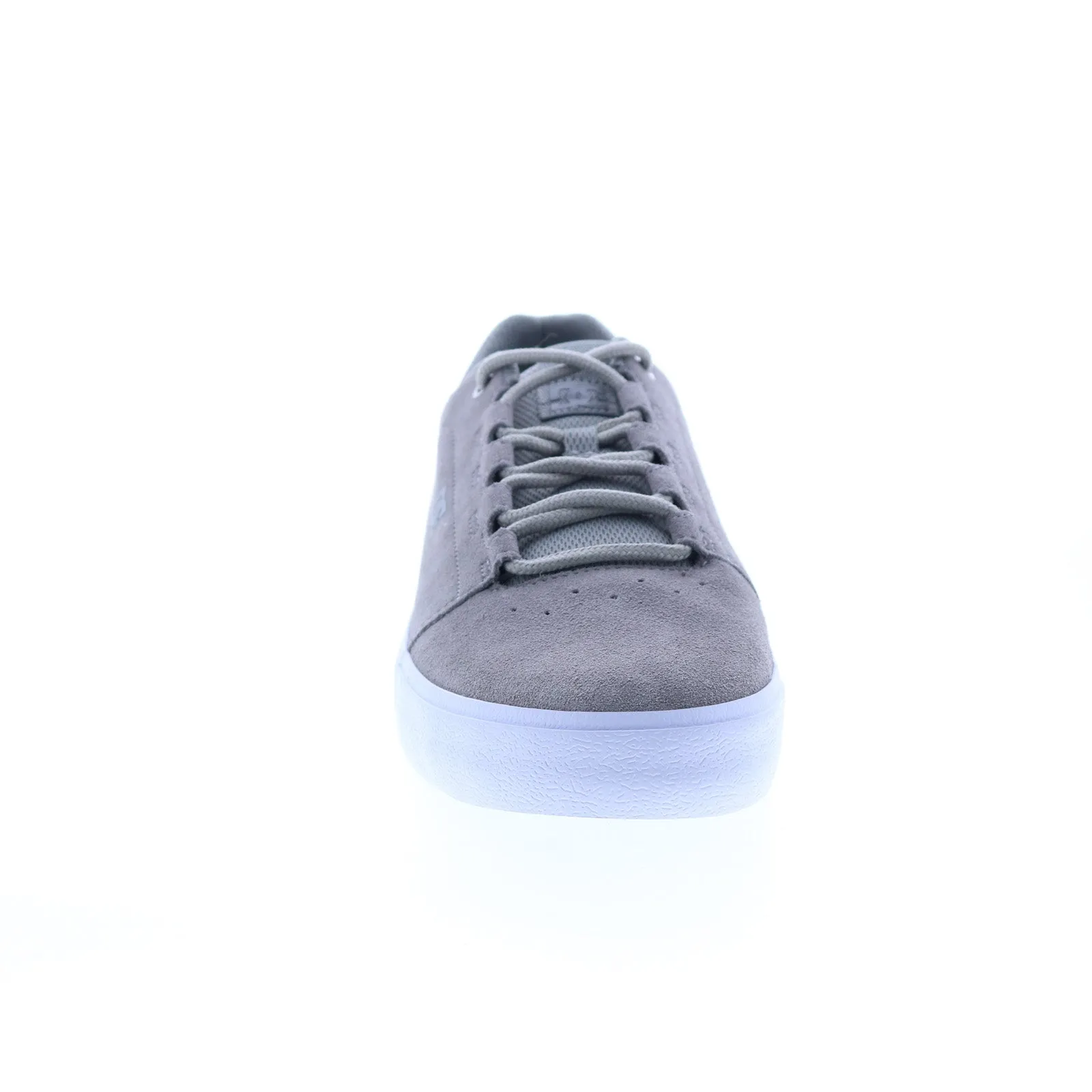 Men's Gray Suede Skate Sneakers - DC Hyde ADYS300580-CO5