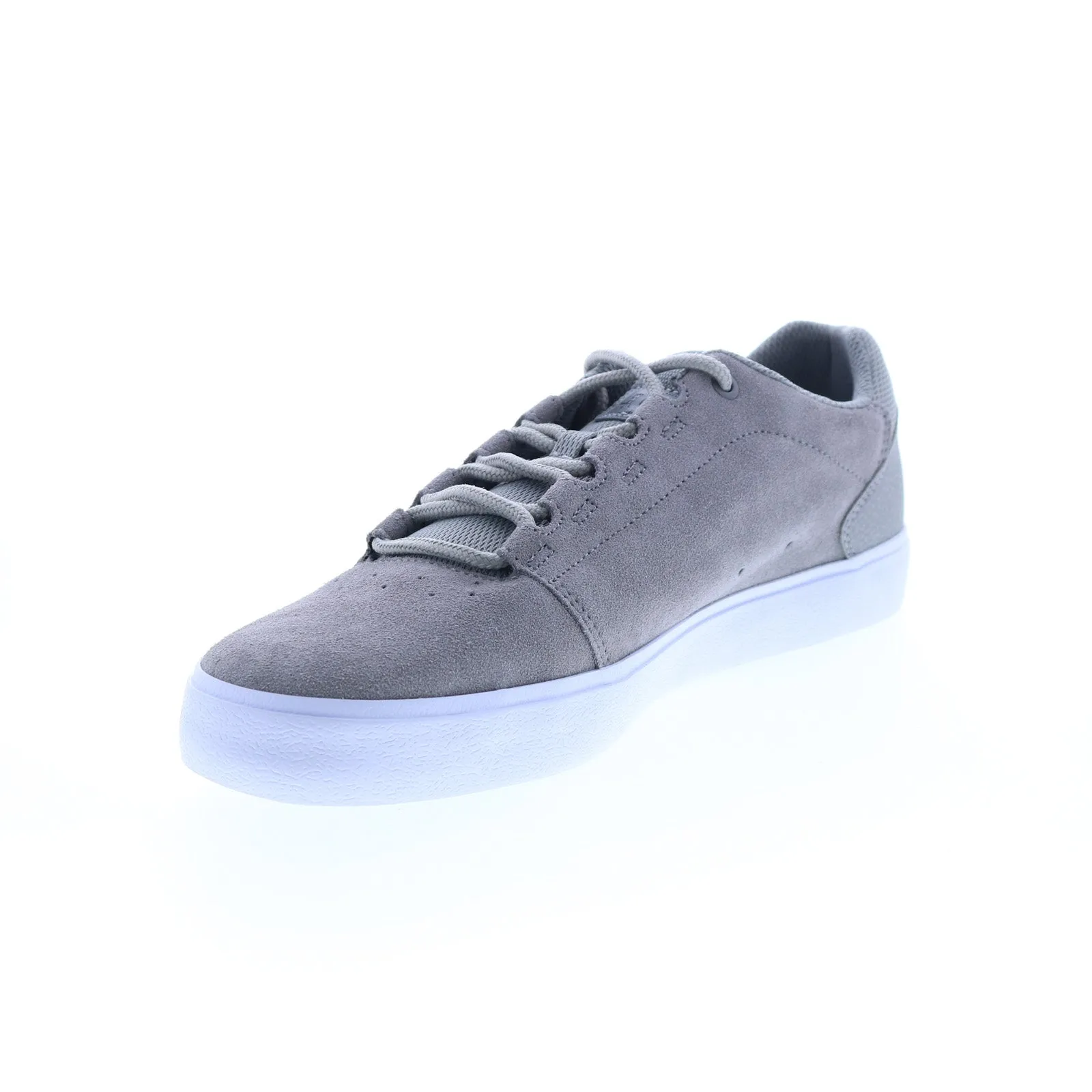 Men's Gray Suede Skate Sneakers - DC Hyde ADYS300580-CO5