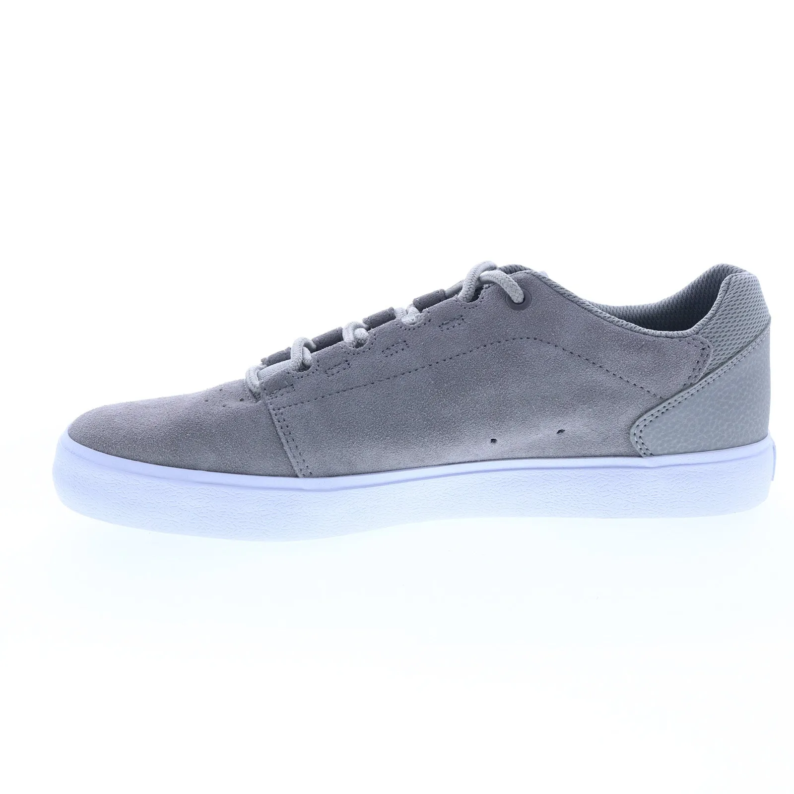 Men's Gray Suede Skate Sneakers - DC Hyde ADYS300580-CO5