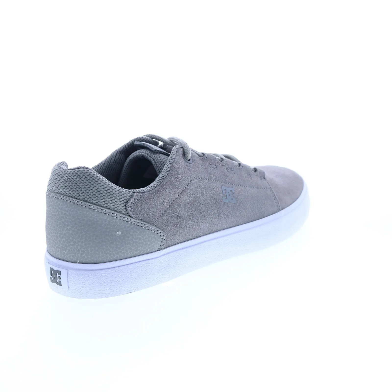 Men's Gray Suede Skate Sneakers - DC Hyde ADYS300580-CO5