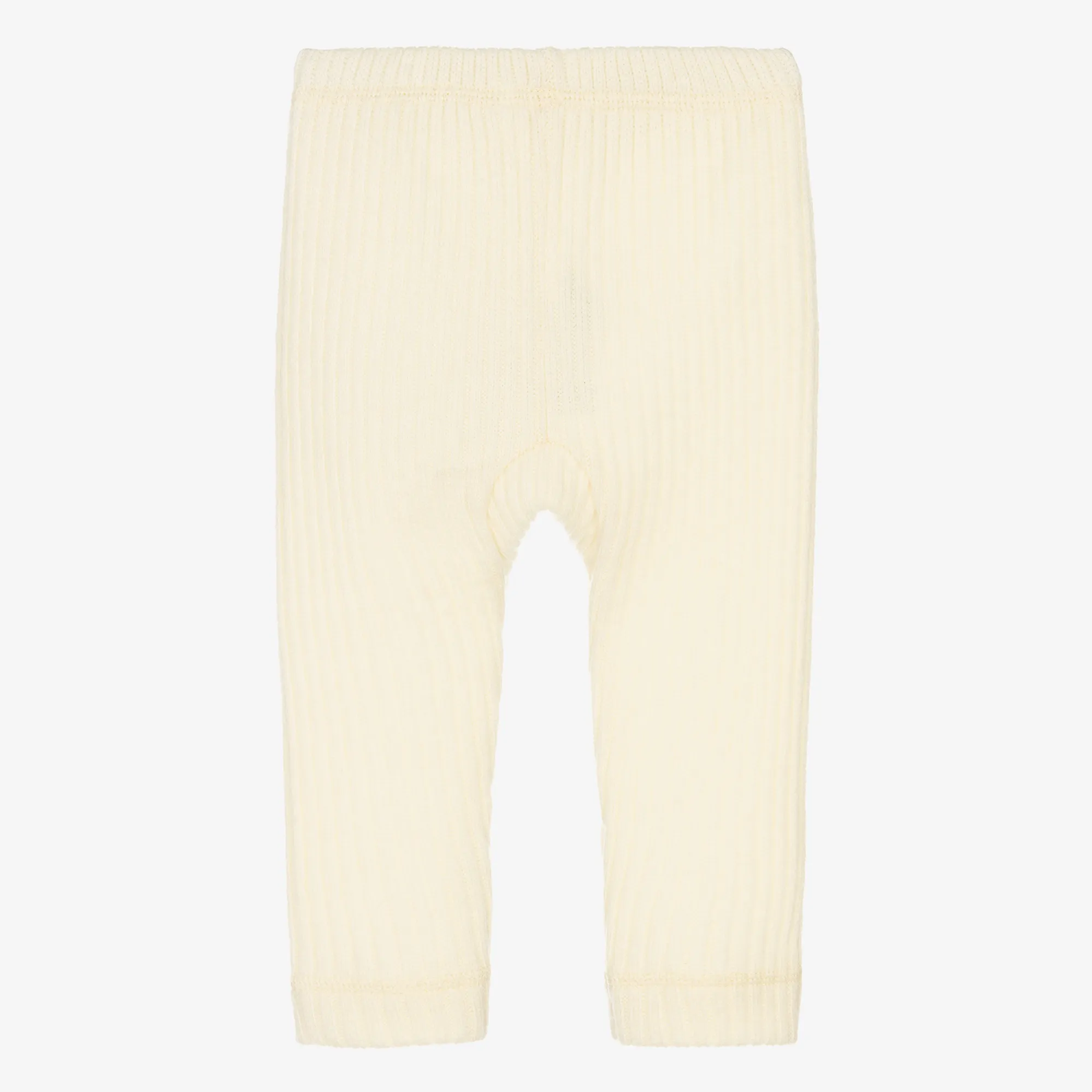 Merino Wool Ivory Leggings