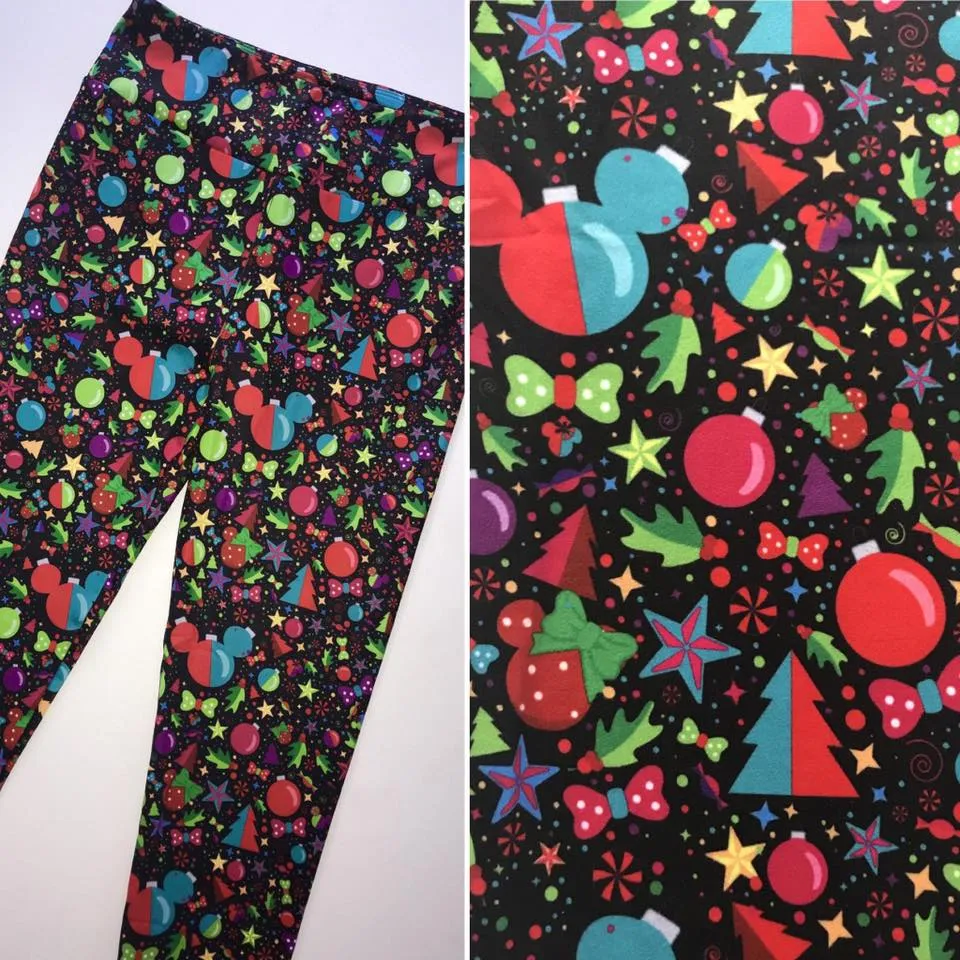 Soft Leggings for Christmas Holiday Ornaments