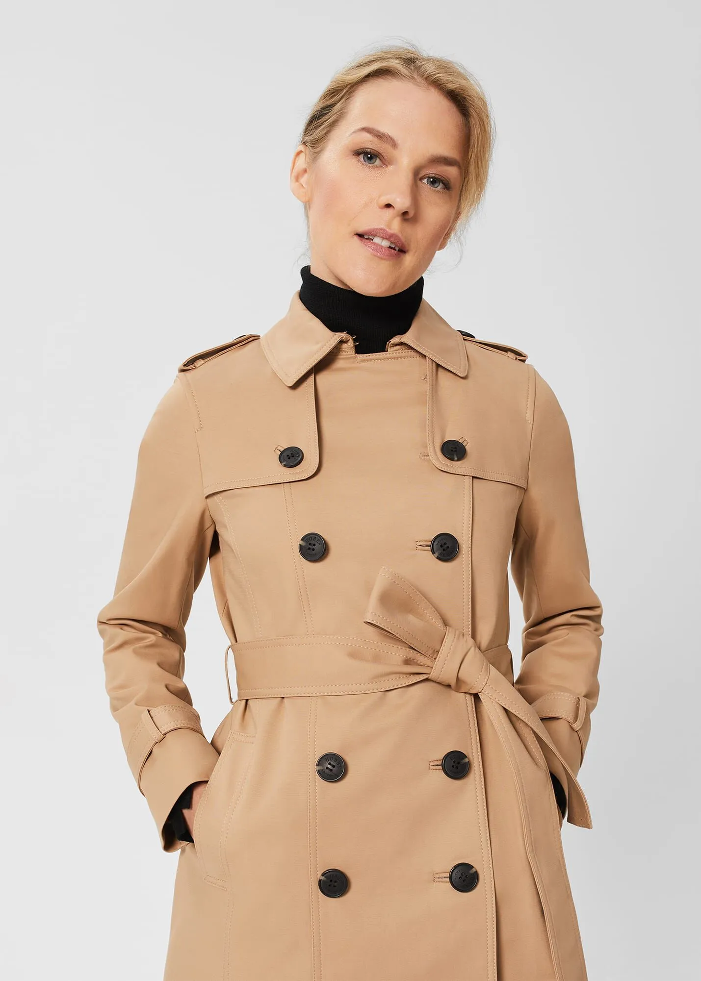 Mini Saskia Rainproof Trench Coat