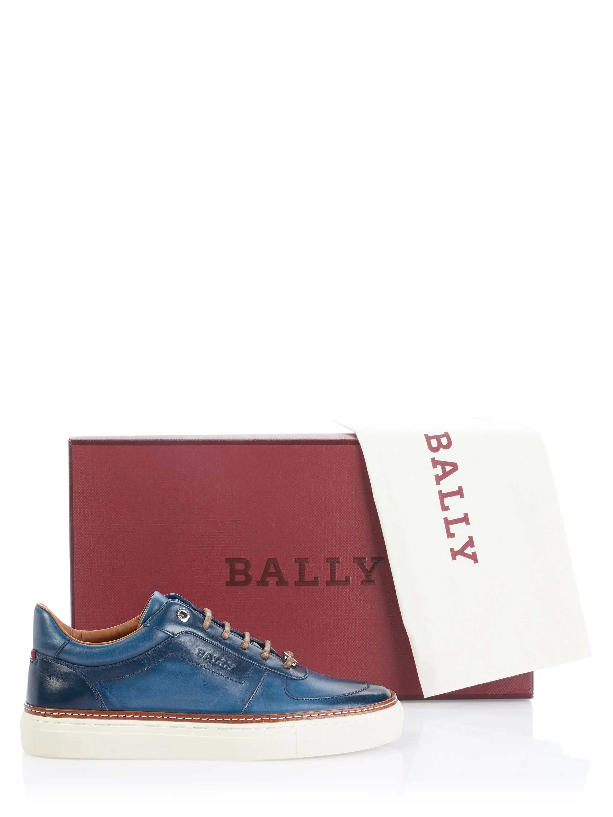 Navy Bally Shoe