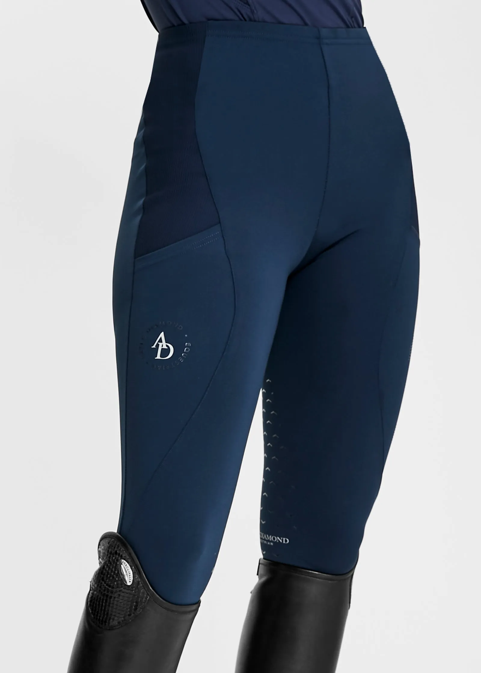 Navy Blue Equestrian Leggings