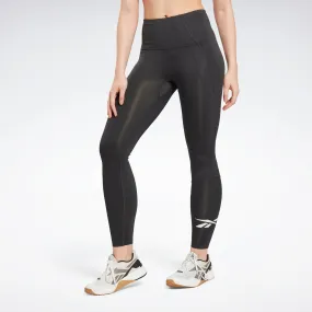 Night Black Vector Leggings for Workouts