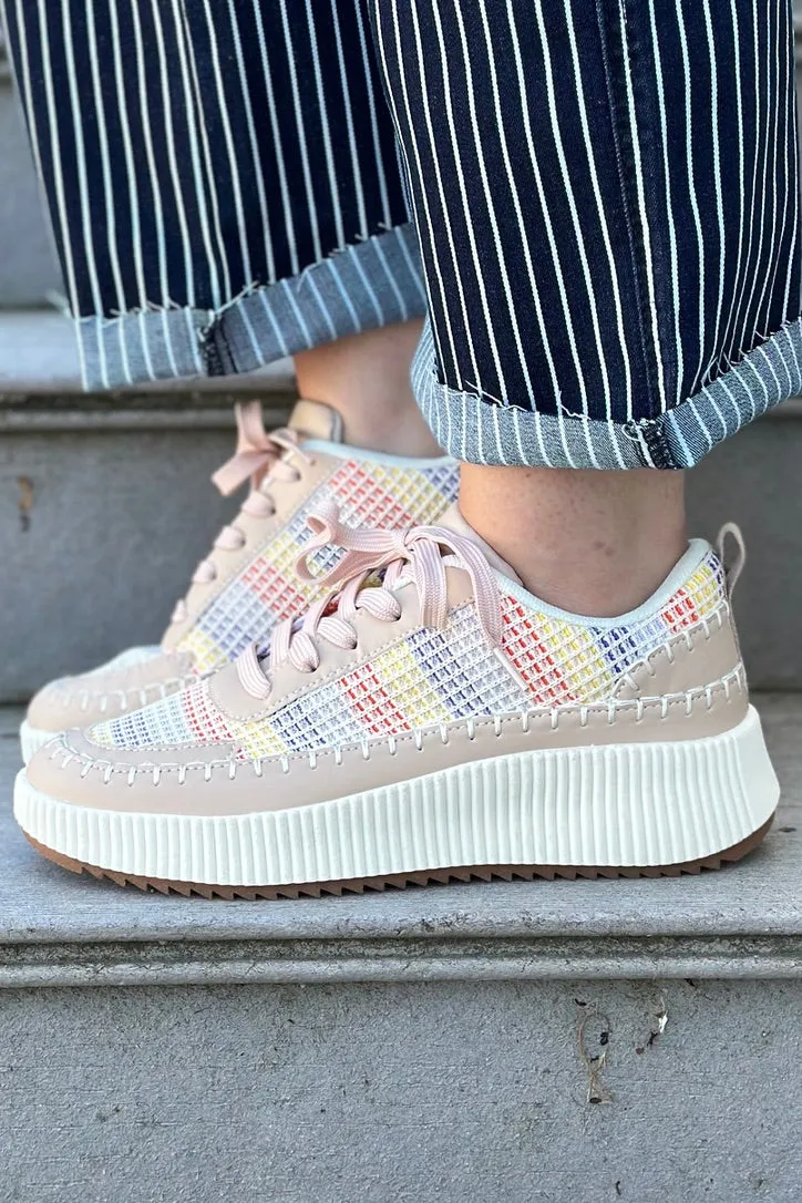 Nude Multi Timeless Stitch Sneaker