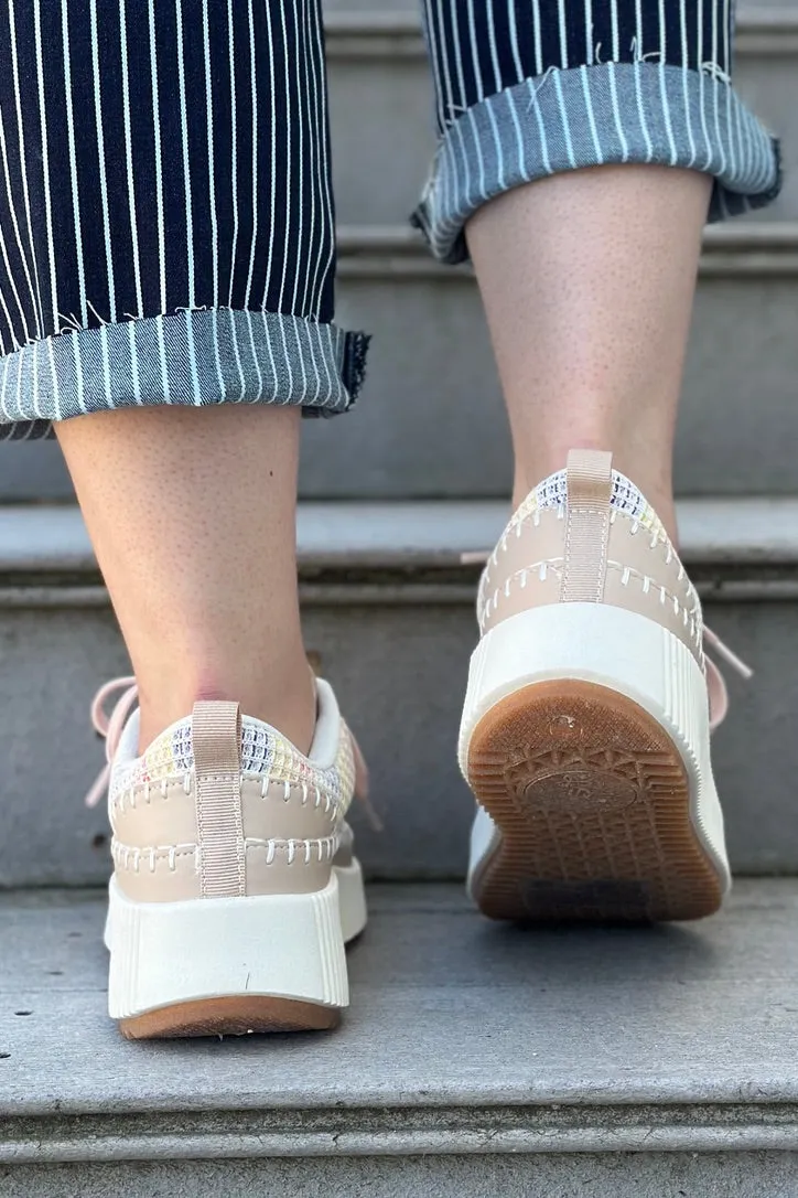 Nude Multi Timeless Stitch Sneaker