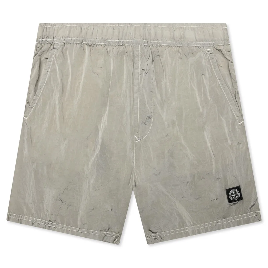 Nylon Shorts - Plaster -> Plaster Nylon Shorts