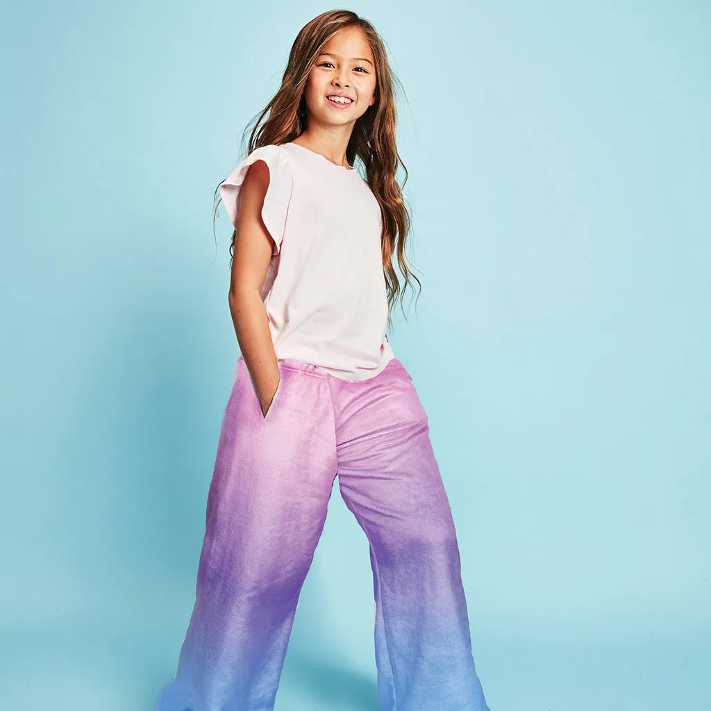 Ombre Purple Plush Pant