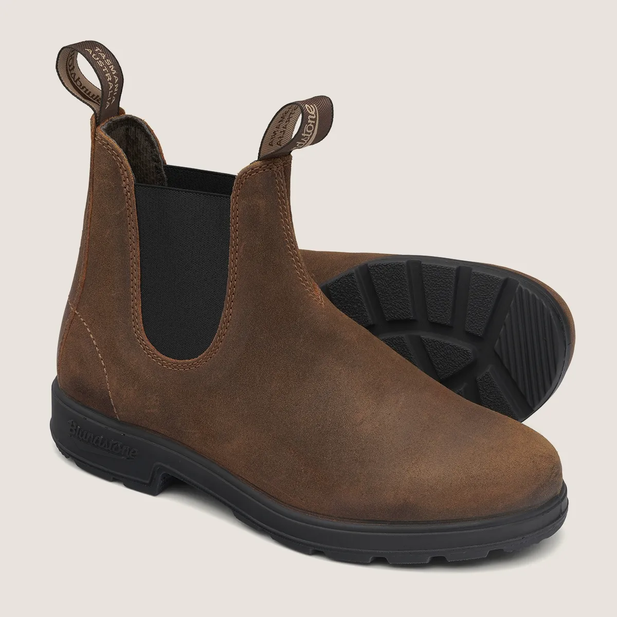 Original Suede Tobacco Boots for Women.