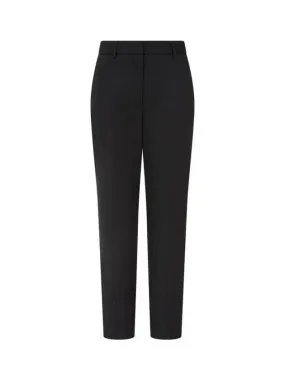 Wool Trousers Hidden Closure Black Overseas Station Season Big Chance 8 18 Women s Pants