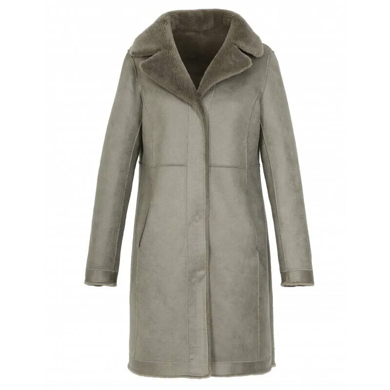 Pale Green Wool Reversible Coat