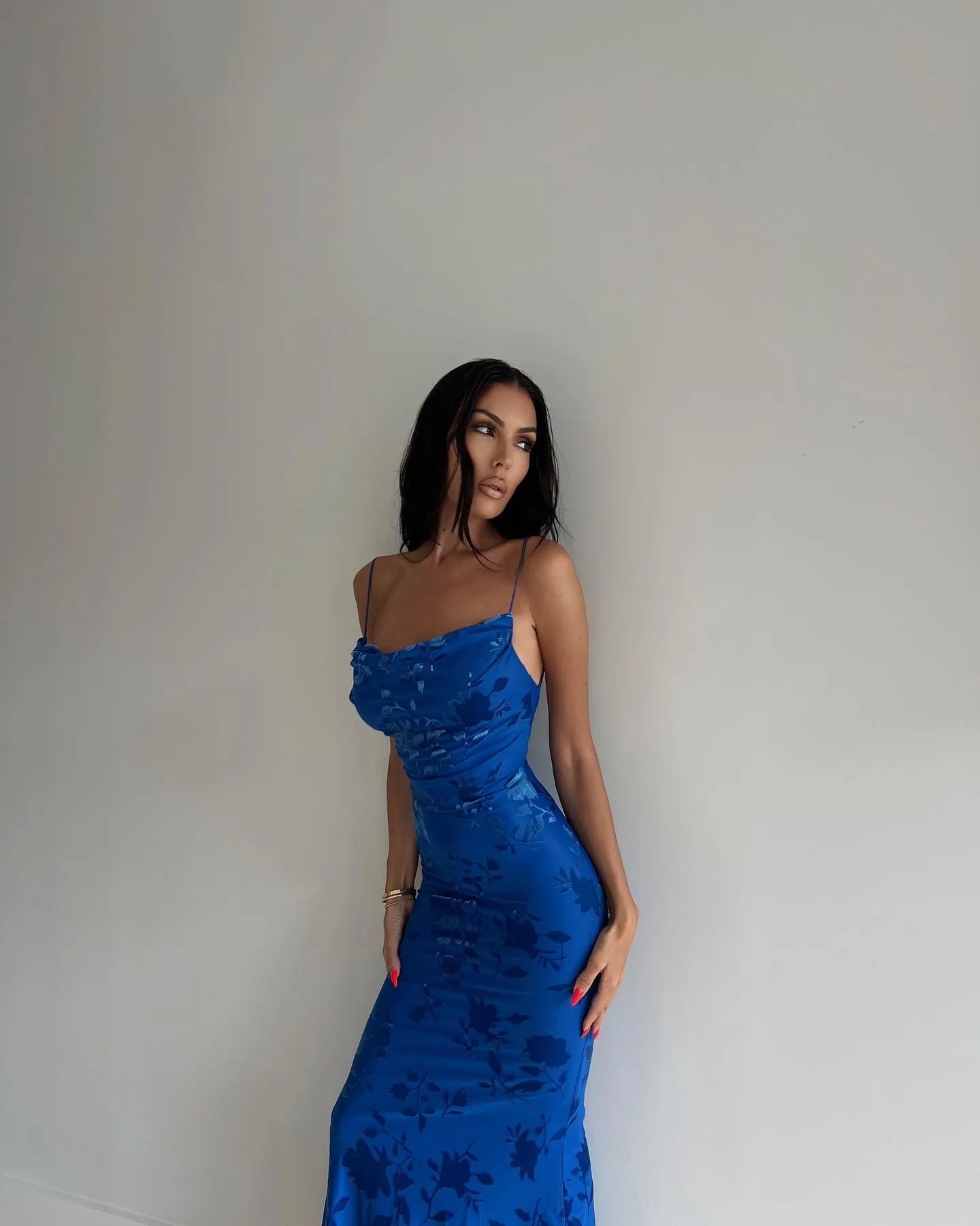 Blue Petoria Maxi Dress