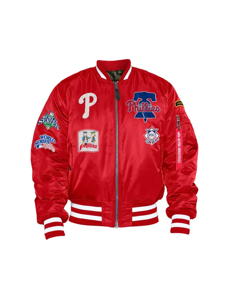 Phillies Ma-1 Bomber Jacket