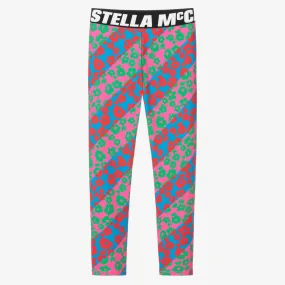 Pink Floral Leggings