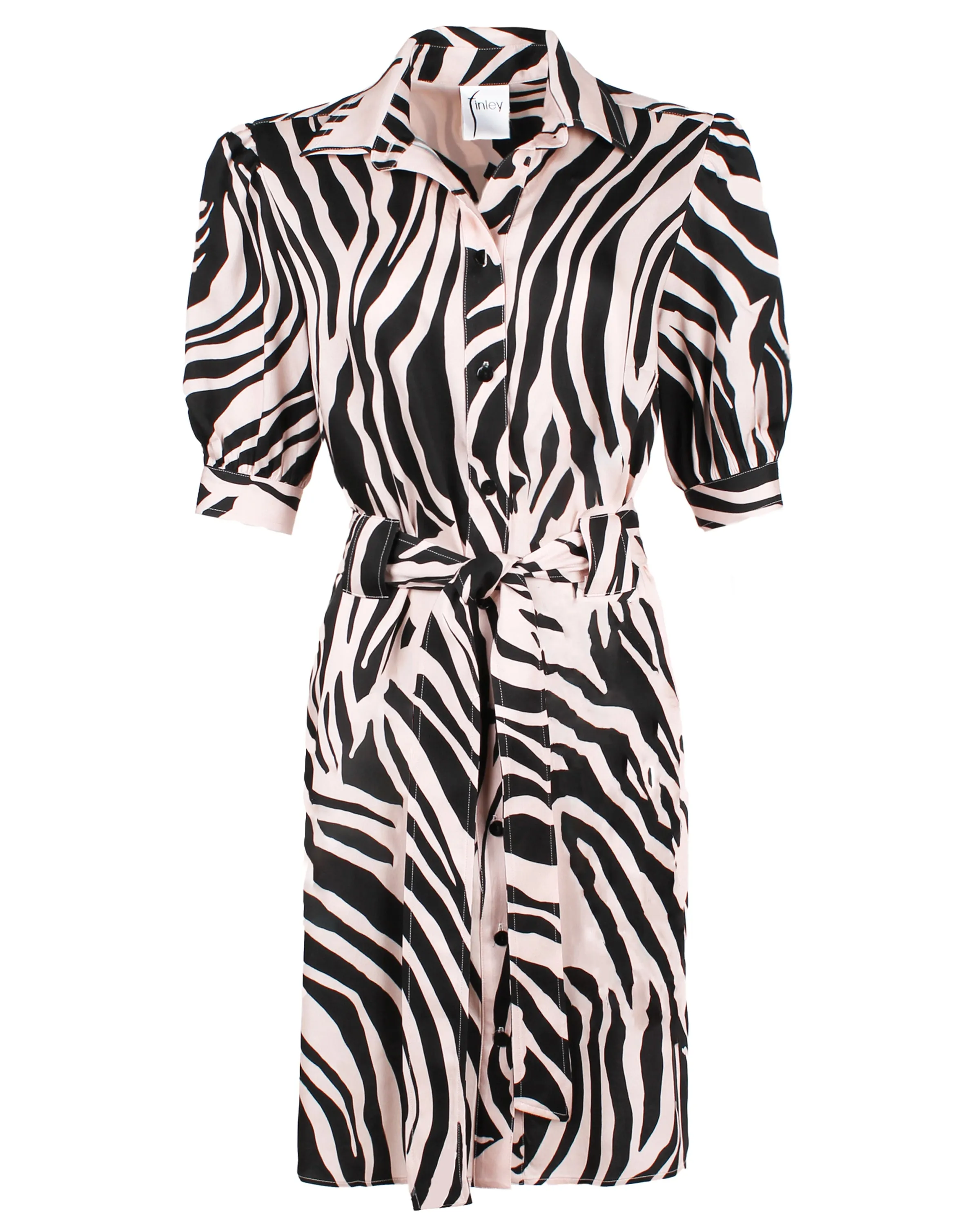 Piper Tiger Print Blushed Dress