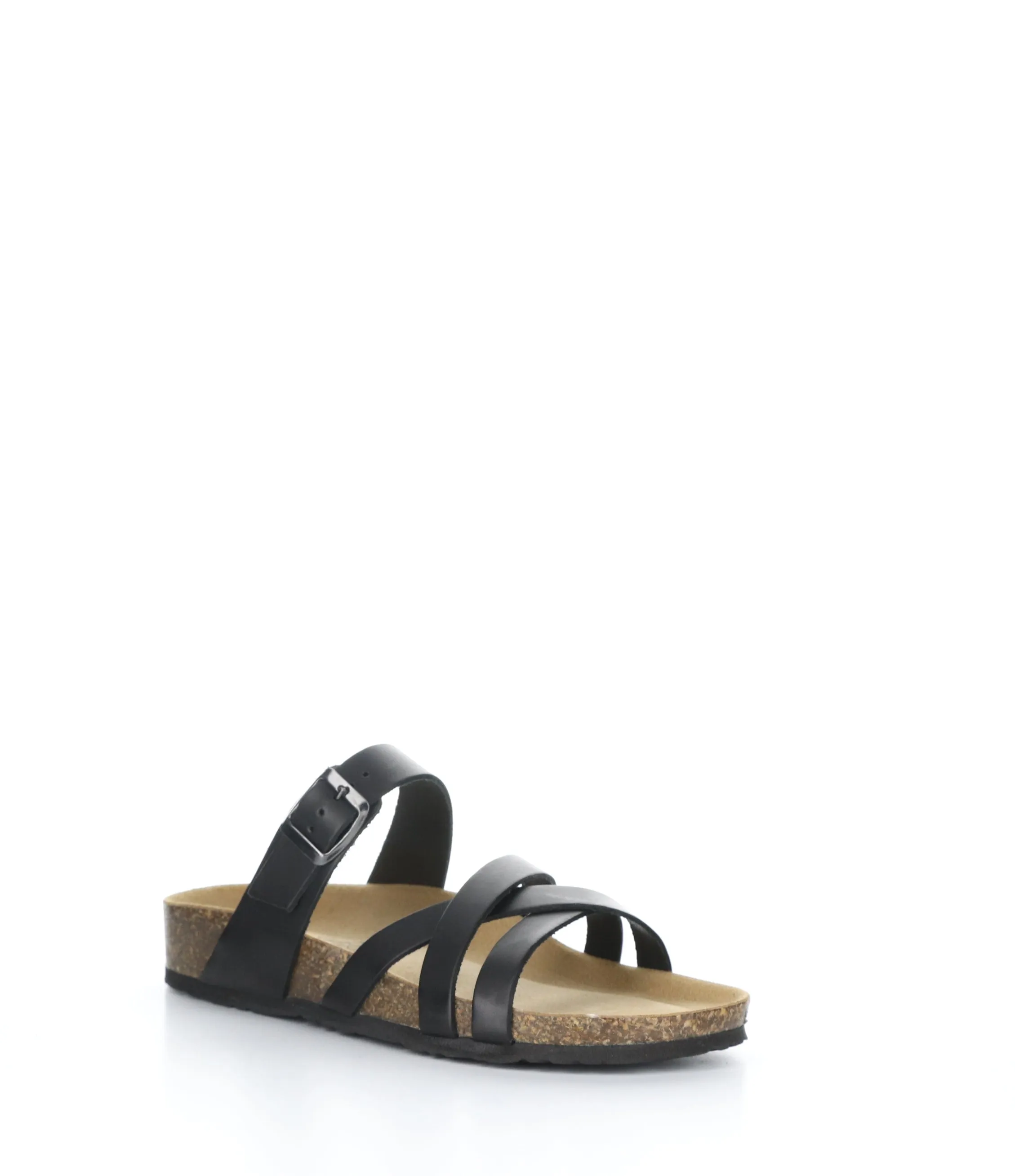 PISCES BLACK Sandals with Straps