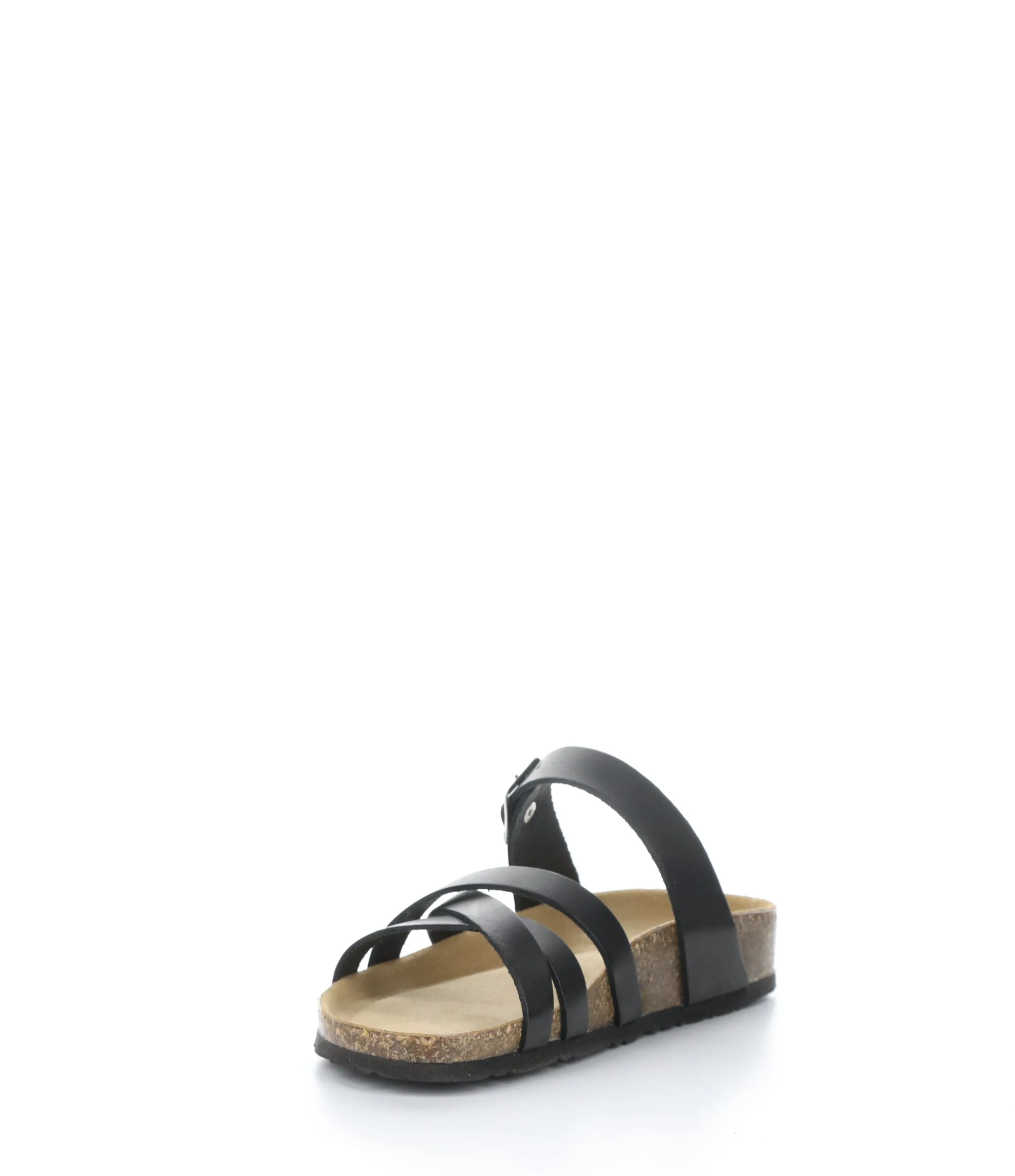 PISCES BLACK Sandals with Straps