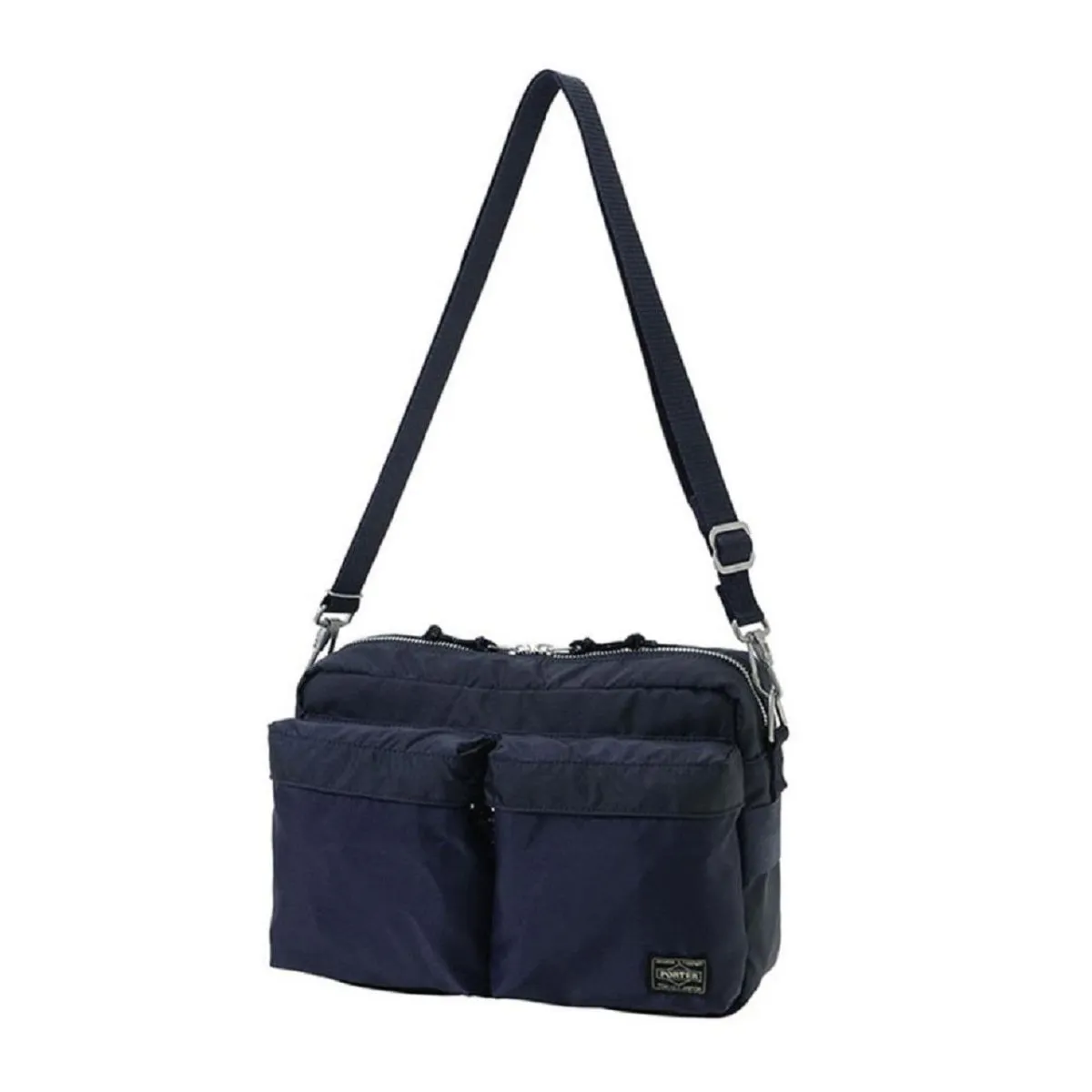 Porter Force Series Shoulder Bag Navy Yoshida