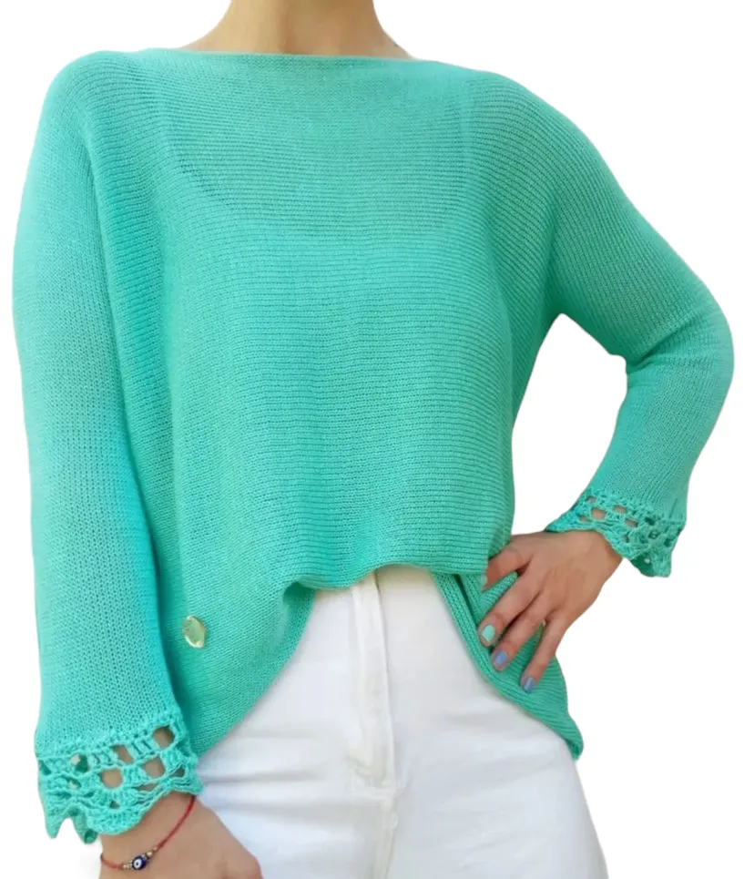 Punta Aqua Knit Sweater