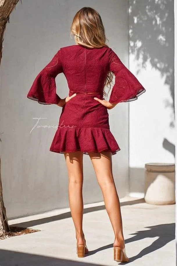 Red Courtney Dress - Women's Red DressCourtney Dress in Red - Women's Red Dress