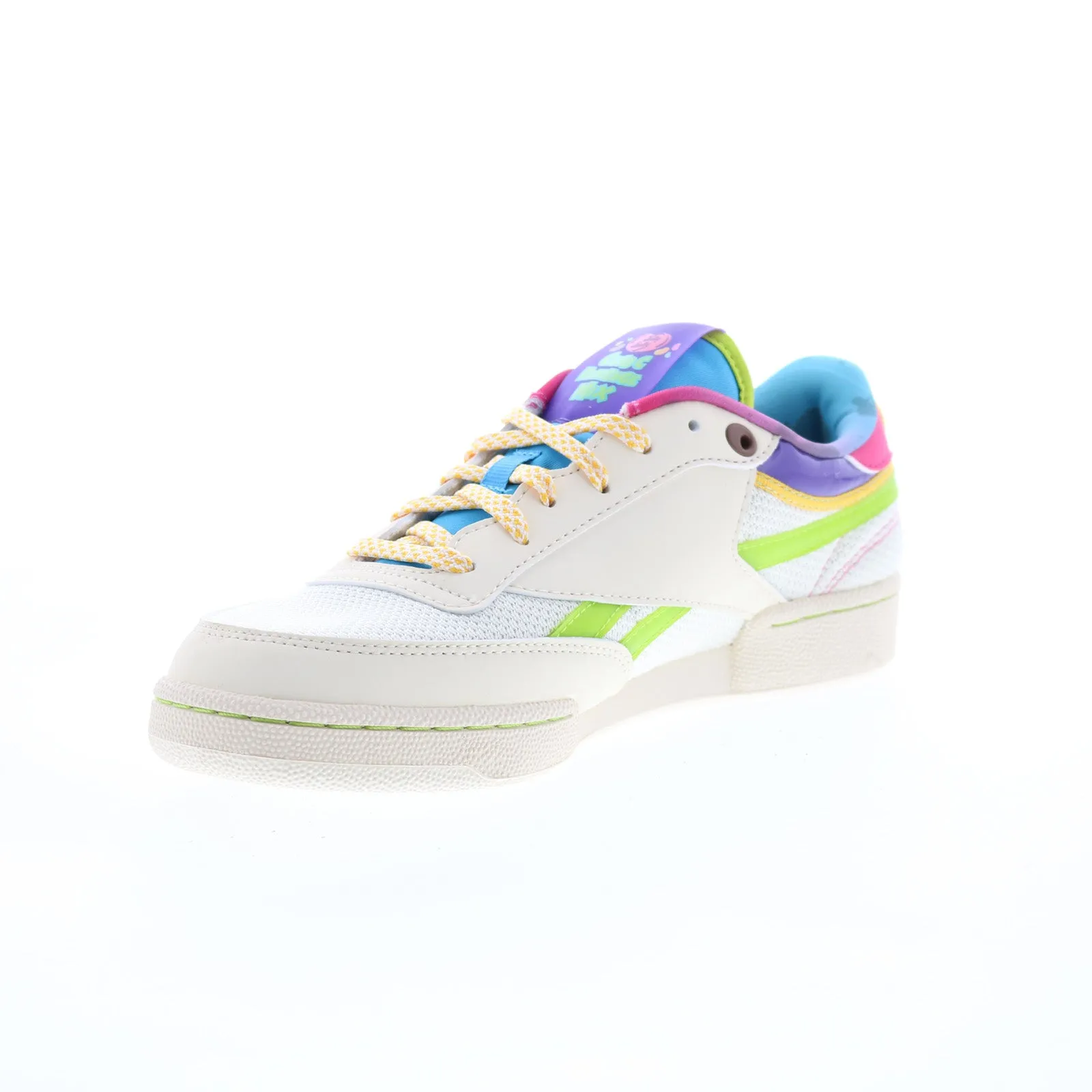 Reebok Club C Revenge Jelly Belly Men's White Lifestyle Sneakers Shoes