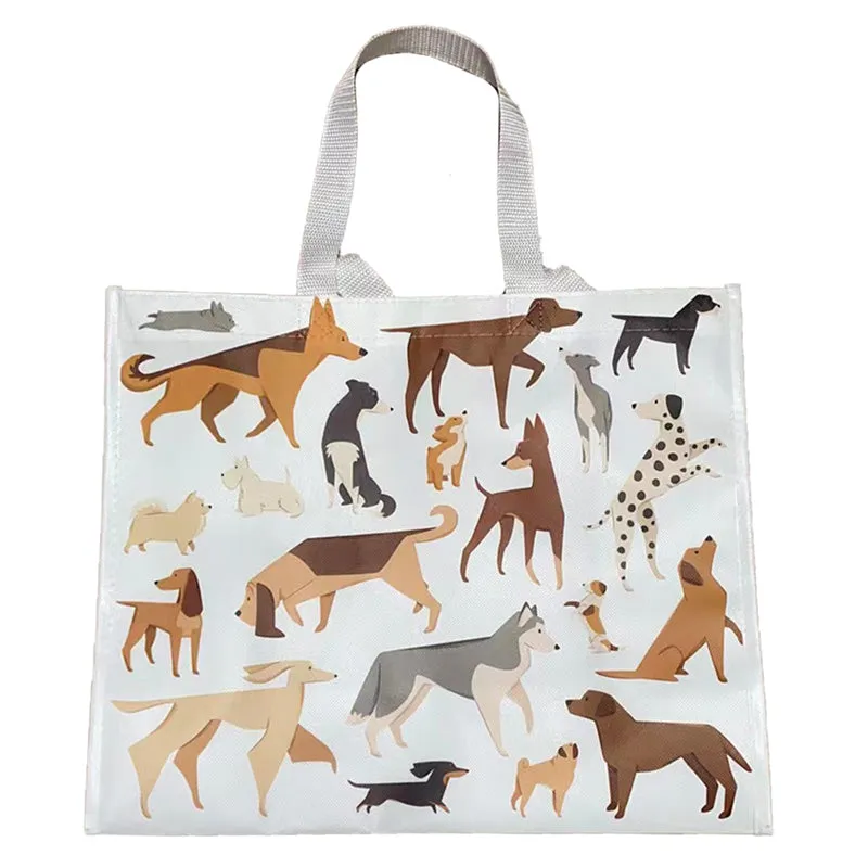 Reusable Dog Print Shopping Bag - NWBAG85