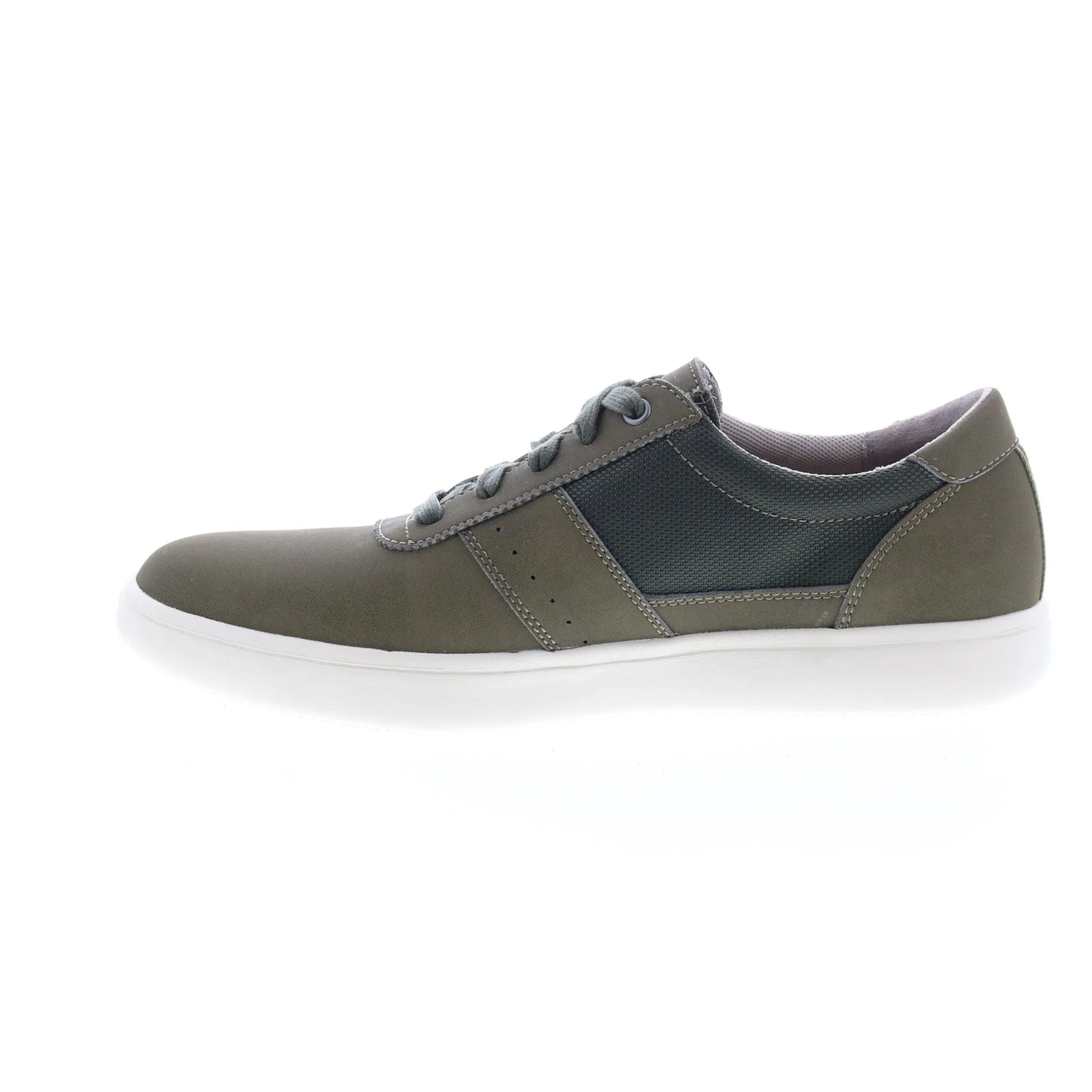 Rockport Jarvis Ubal CI6470 Men's Green Wide Leather Lifestyle Sneakers Shoes