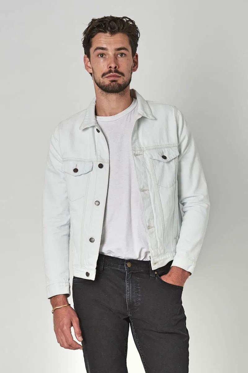 Rollas Men's Denim Jacket Cali Bleach - Shop Now