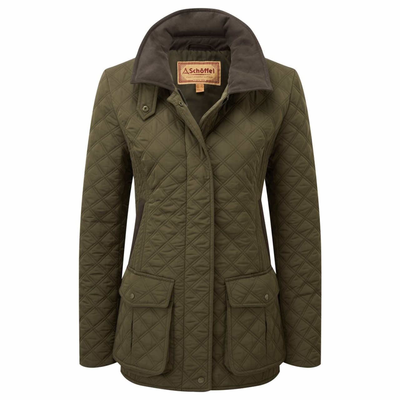 Schoffel Lilymere Quilt Jacket - Olive Green