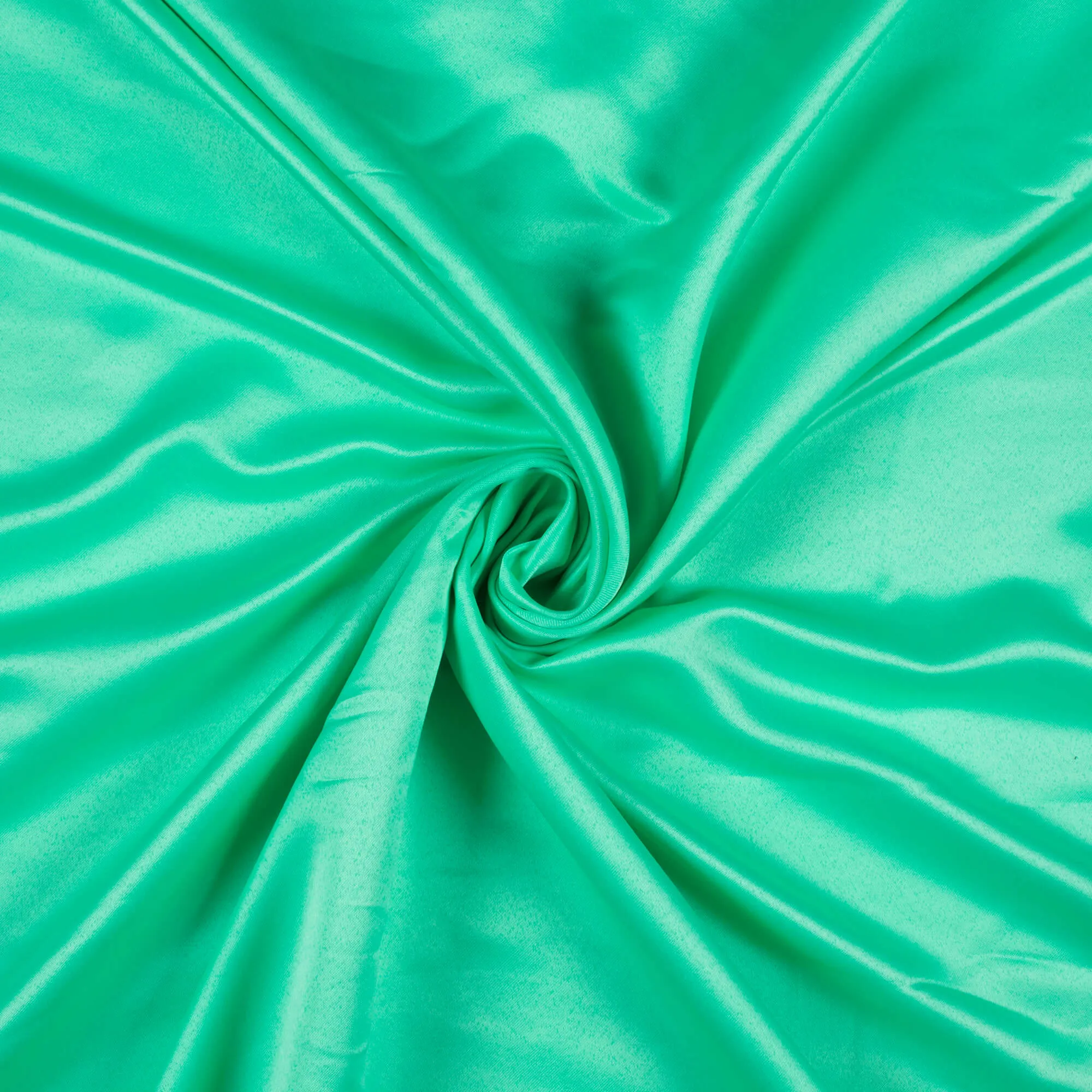 Seafoam Green Taffeta Satin Fabric - 58 Width