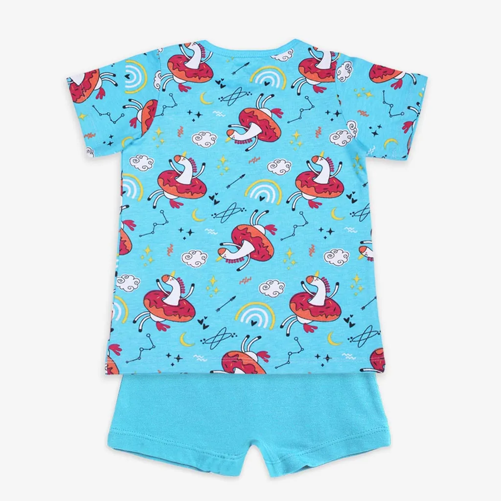 Dancing Dreams Short Sleeve Top & Shorts Set for 2 - 4 years old