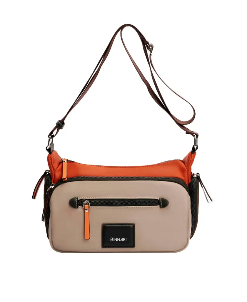 Binnari Estepona Shoulder Bag with Front Pocket