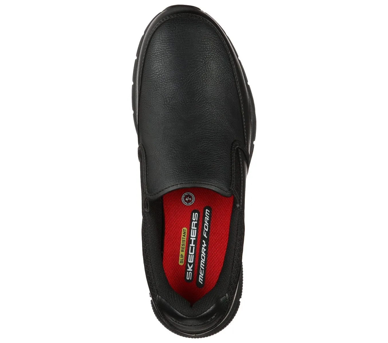 Skechers Black Work Relaxed Nampa Groton Shoes