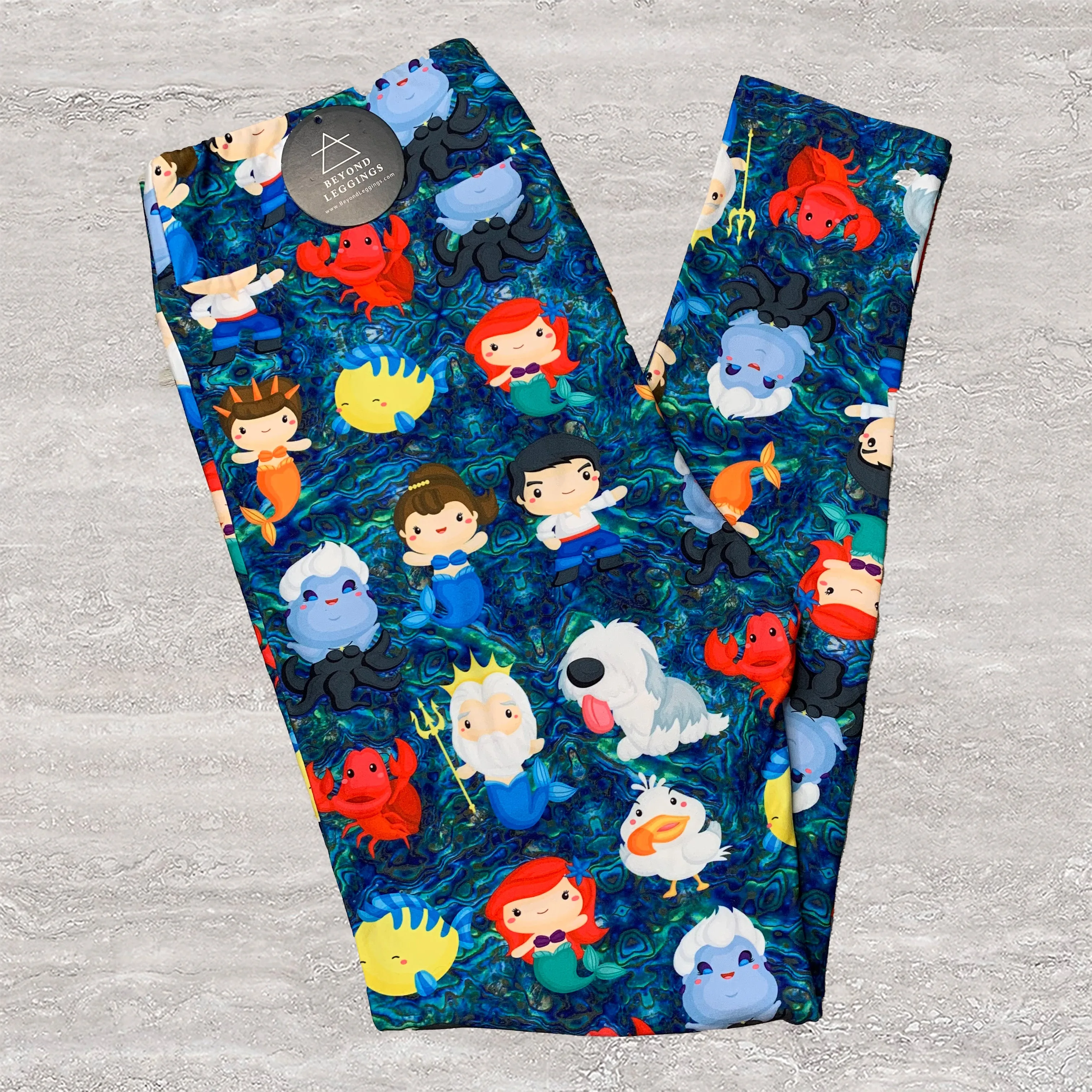 Soft Little Mermaid Leggings by True Love