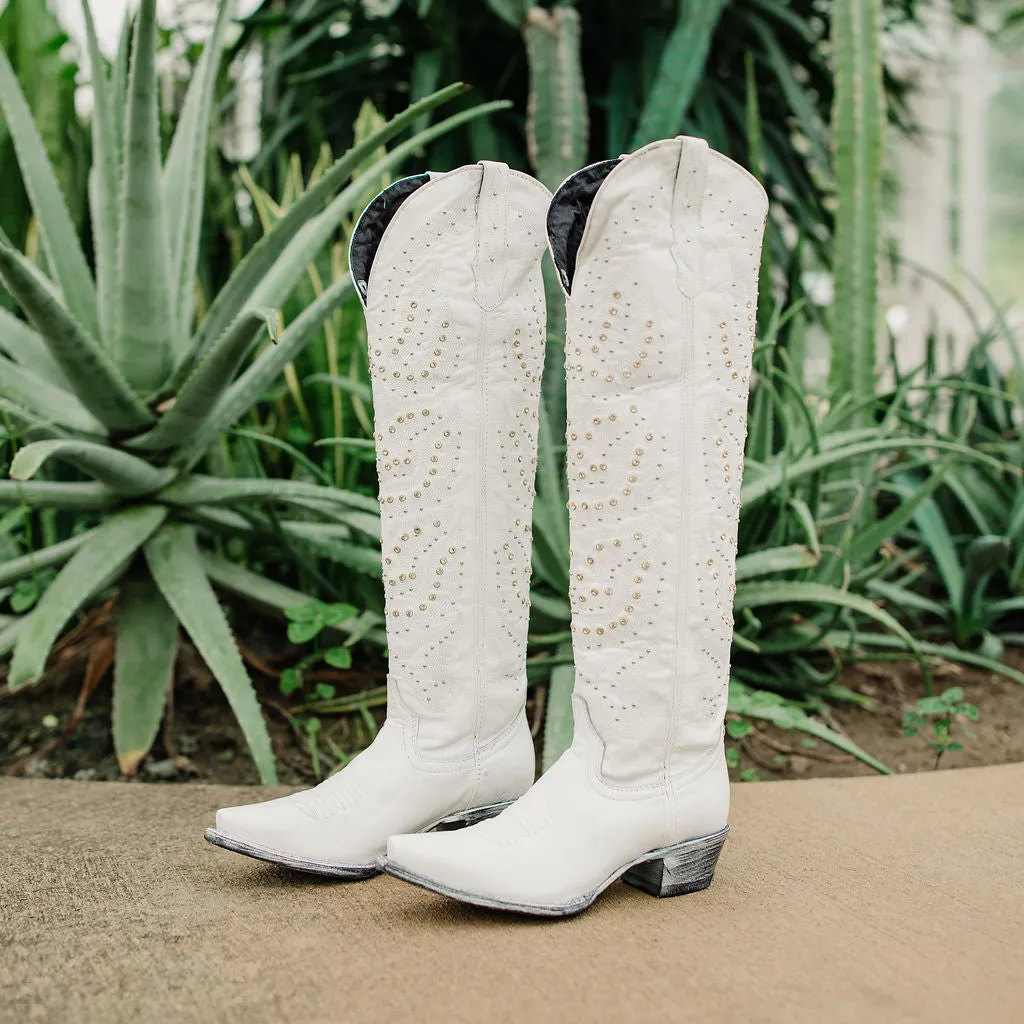 Soto Women's Tall White Cowgirl Boots - Shop Now