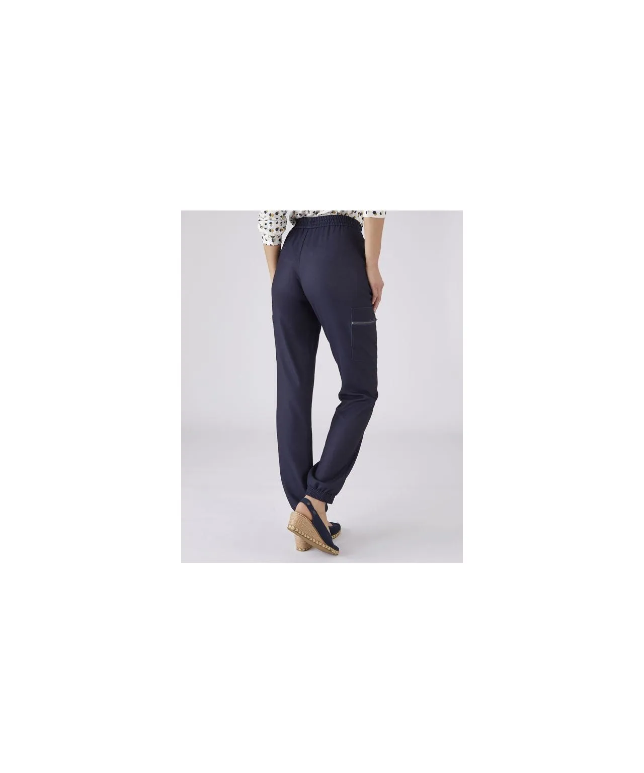 Stretch Comfort Crêpe Trousers