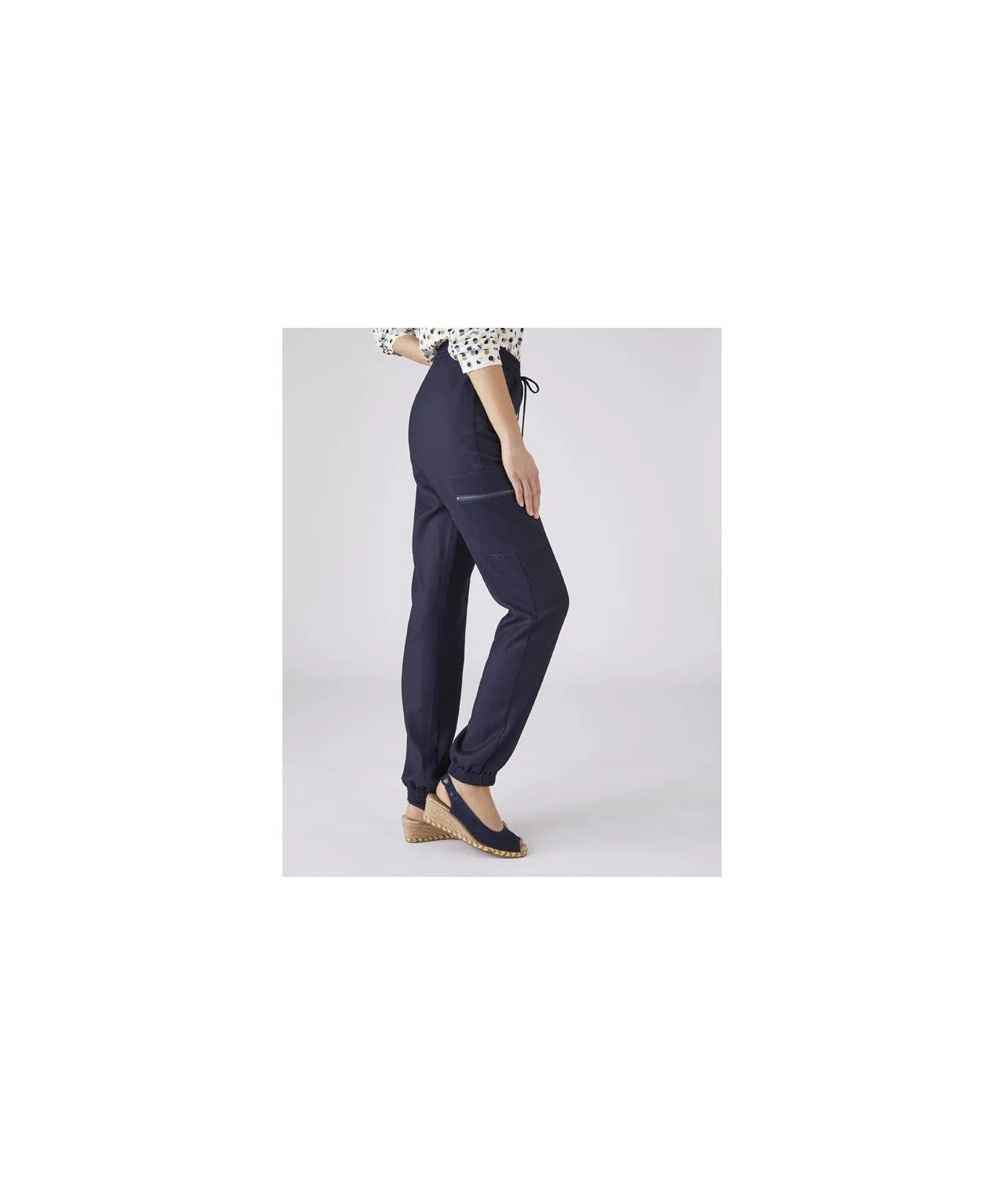 Stretch Comfort Crêpe Trousers