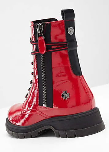 Stylish Red Marco Tozzi Boots