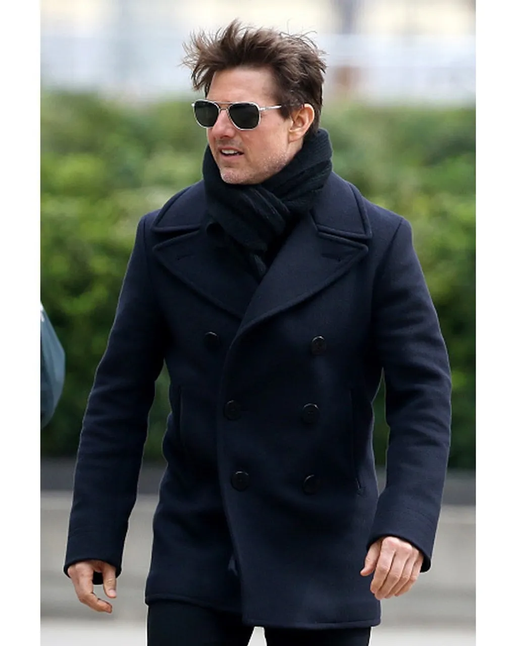 Stylish Wool Coat Inspired by Mission Impossible 6 Ethan Hunt