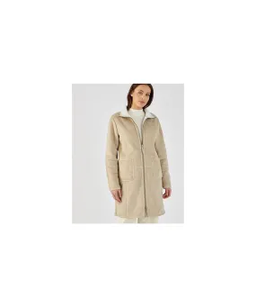 Soft Suedette Coat