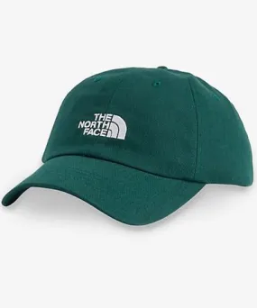 The North Face Hunter Green Norm Brand-Embroidery Cotton-Blend Baseball Cap for Men