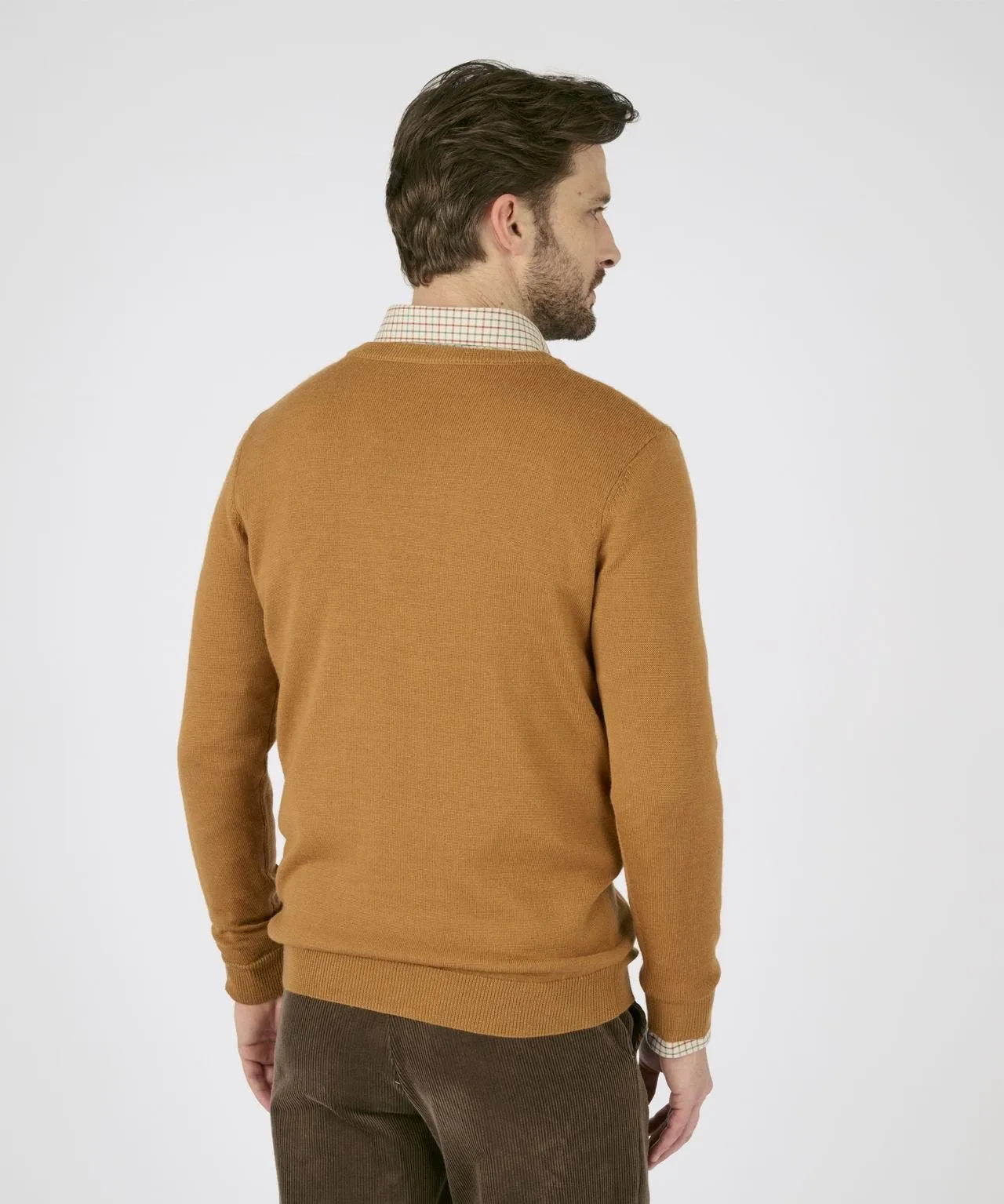 V-neck Thermal Sweater