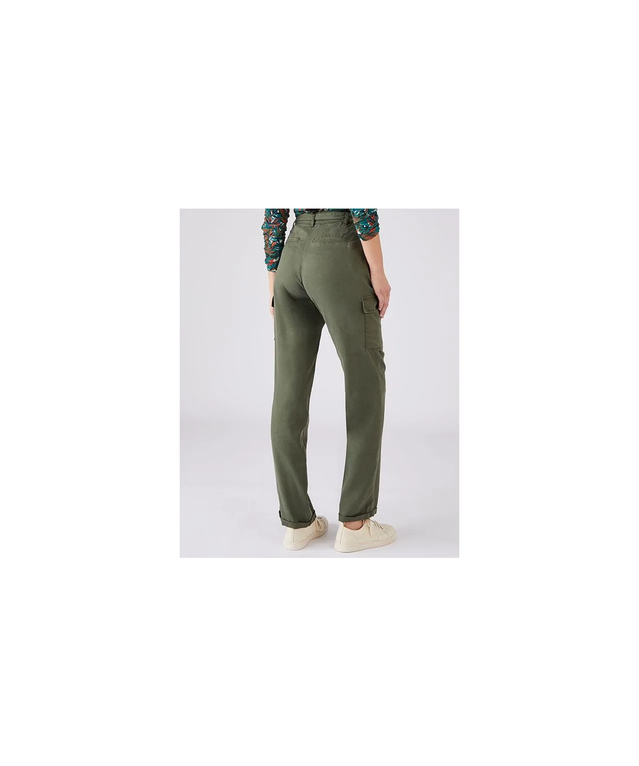 Cargo Tie Trousers Waist