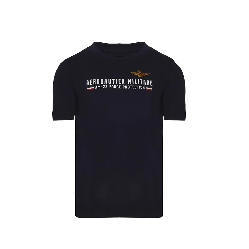 TS23JR Kids T-Shirt Blù AM E2023 by Aeronautica Militare