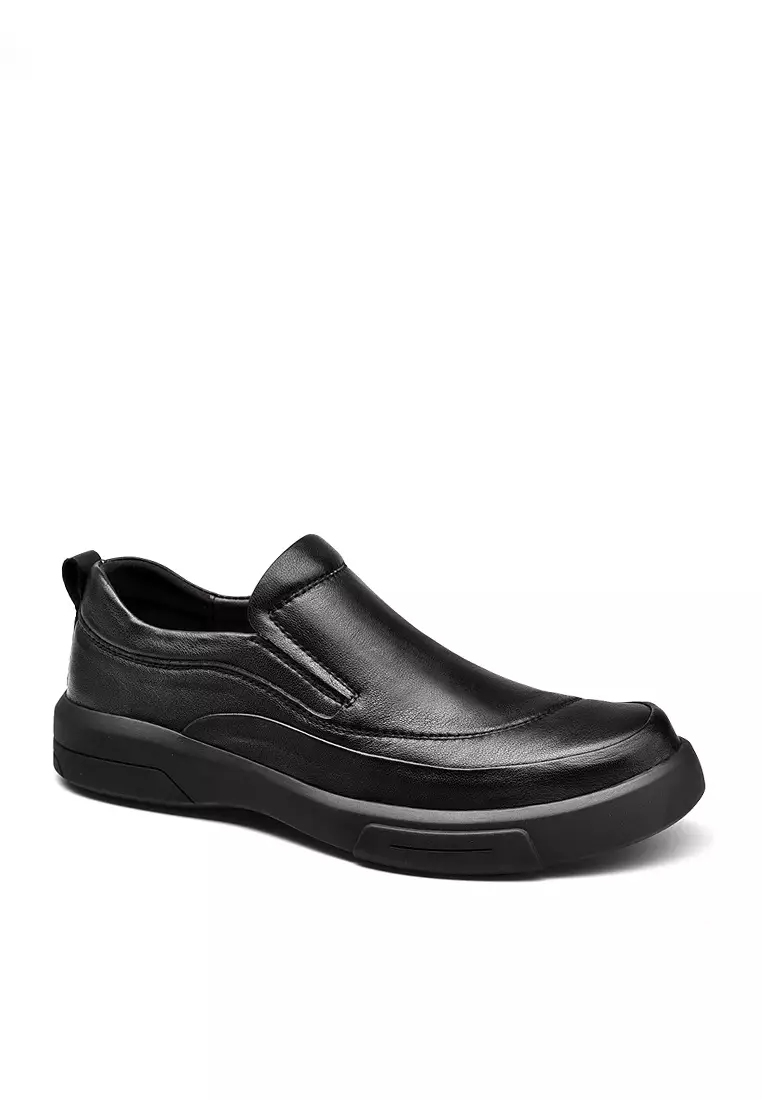 VANSA Top Layer Cowhide Slip-On Loafer Twenty Eight Shoes