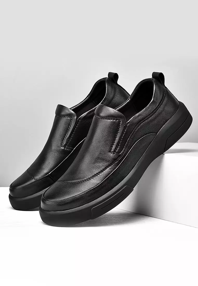 VANSA Top Layer Cowhide Slip-On Loafer Twenty Eight Shoes