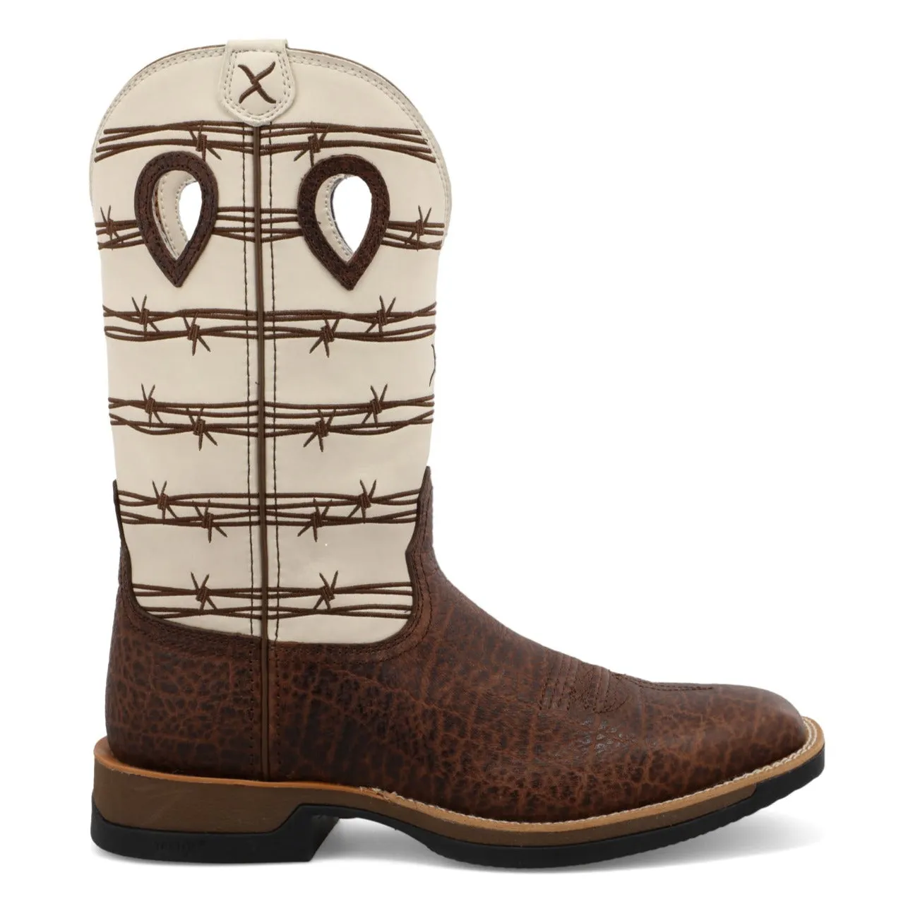 Twisted X Men's 12 Tech X Boot - Brown Elephant Print and Bone - Shop Now!